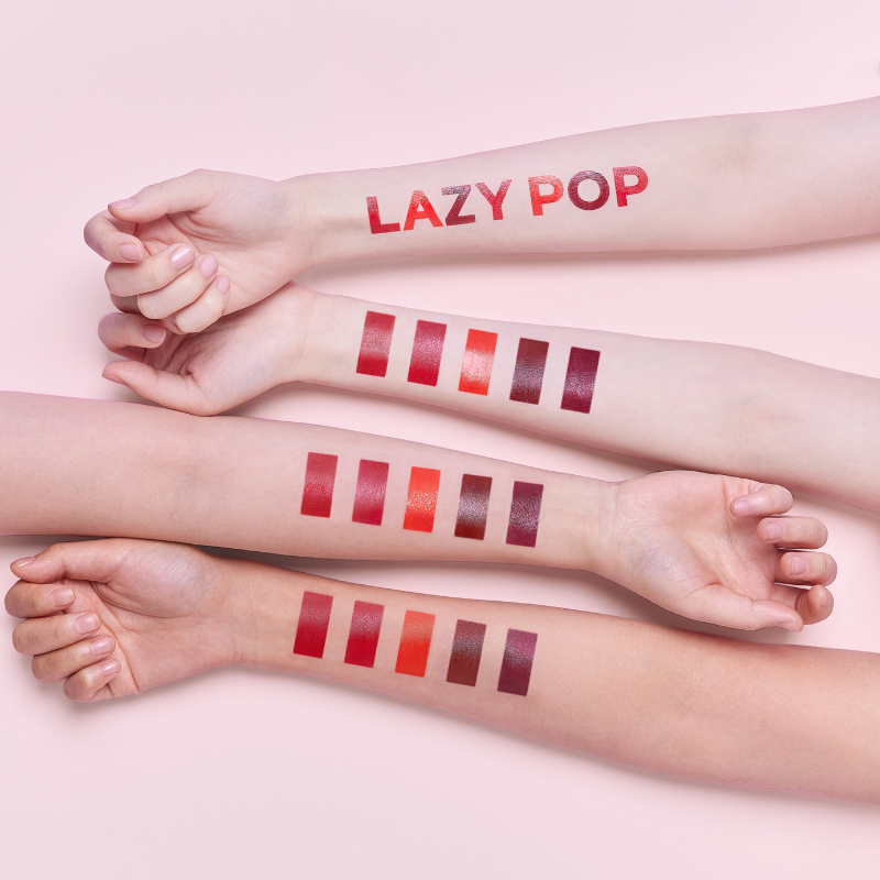 3CE Lazy Pop Lip Stain - 5 Colors to Choose