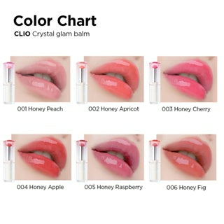 CLIO Crystal Glam Balm - 6 Color to Choose