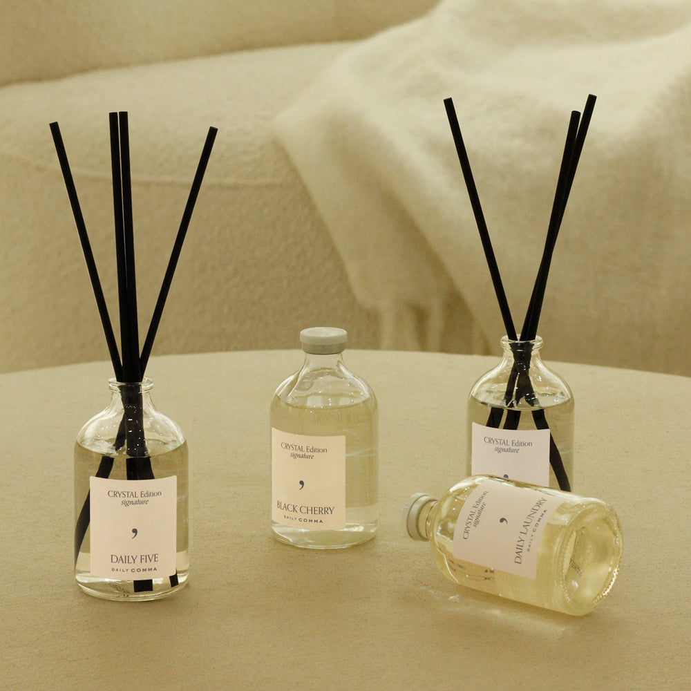DAILY COMMA Crystal Edition Diffuser Black Cherry 100ml