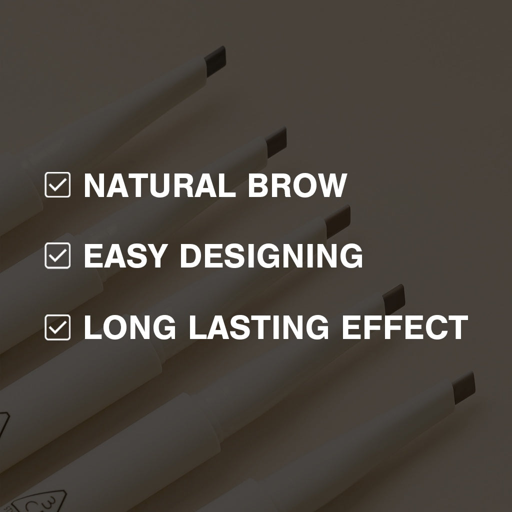 3CE Easy Brow Designing Pencil [5 Color To Choose]