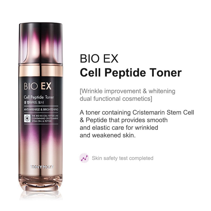 TONY MOLY Bio Ex Cell Peptide Skin Care 3 Set