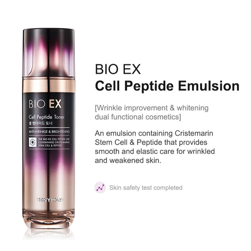 TONY MOLY Bio Ex Cell Peptide Skin Care 3 Set