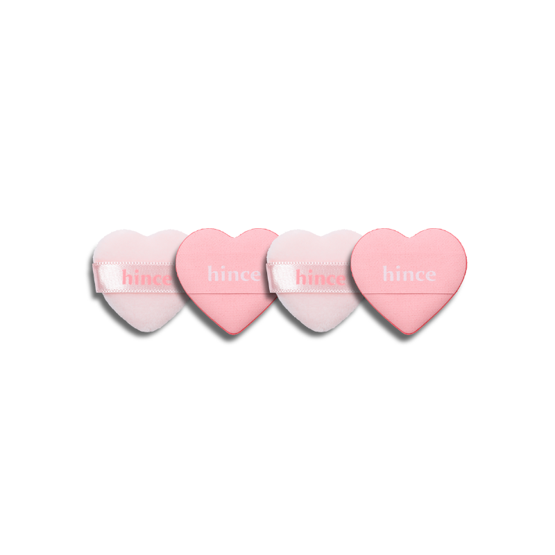 [FREE GIFT] Hince Mini Heart Puff (4ea)