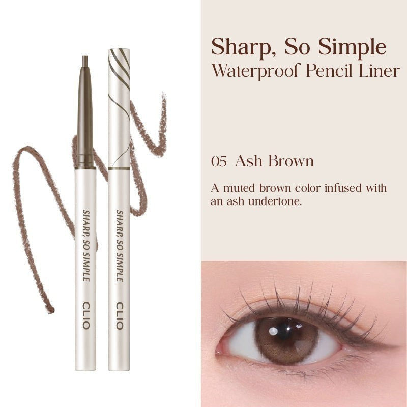 CLIO Sharp So Simple Waterproof Pencil Liner (24AD) - 11 Colors to Choose