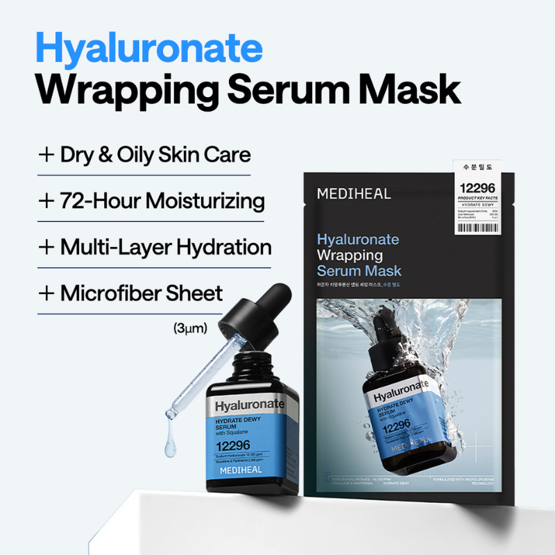 MEDIHEAL Wrapping Serum Mask (1ea) - 5 Variants to Choose