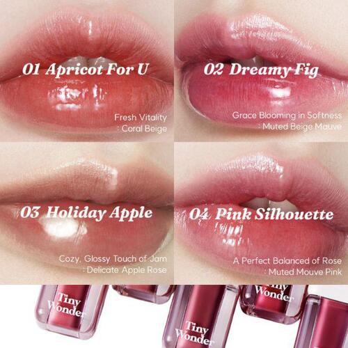 Tiny Wonder Hyper Dewy Lip Tint - 6 colors to choose