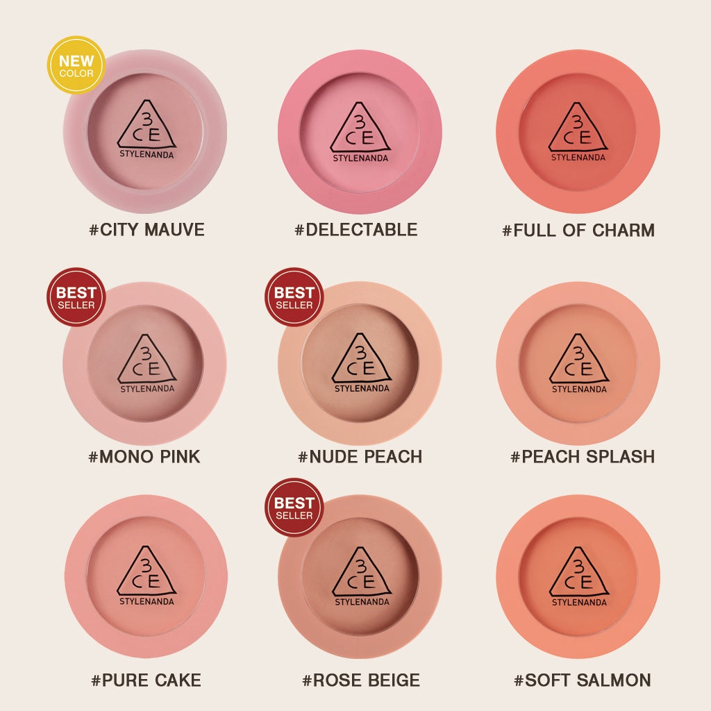 3CE Face Blush [7 Color To Choose]