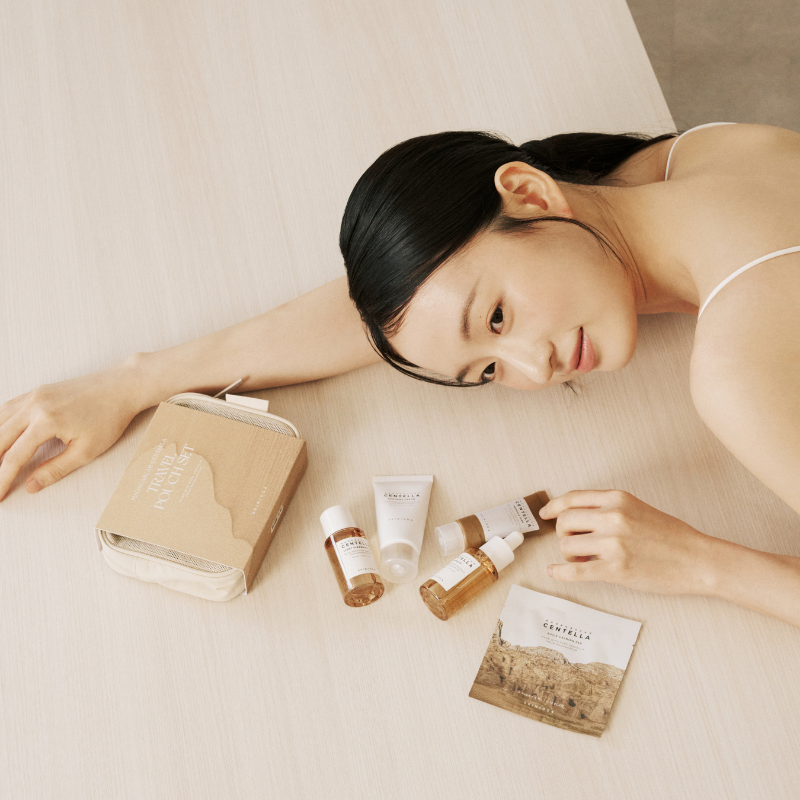 [FREE GIFT] SKIN1004 (Set) Madagascar Centella Travel Pouch Set