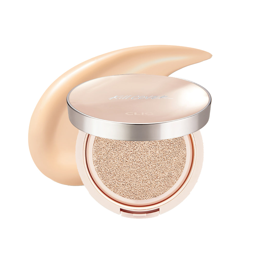 CLIO Kill Cover Glow Fitting Cushion SPF50+ PA+++ [6 Shades to Choose] [CLEARANCE]