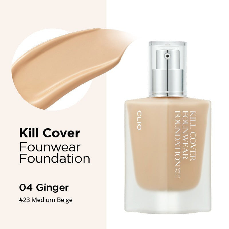 CLIO Kill Cover Founwear Foundation SPF30 PA+++ [3 Colors to Choose]
