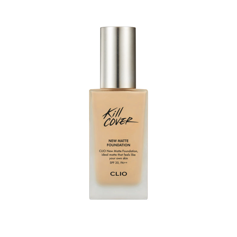 [CLEARANCE] CLIO Kill Cover New Matte Foundation SPF20, PA++ (38G) [3 Shades to Choose]