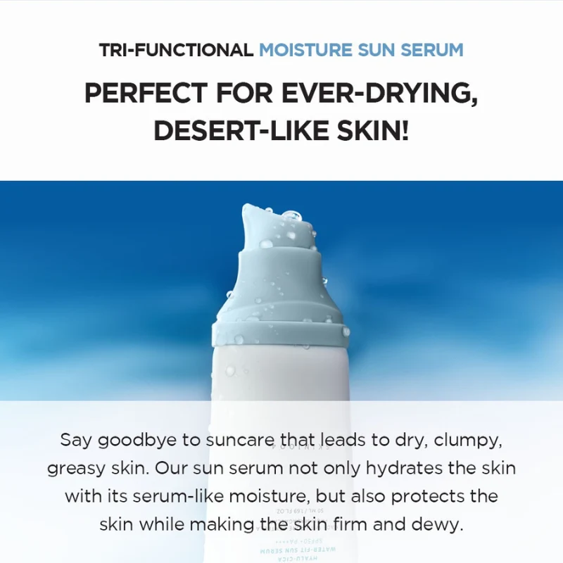 SKIN1004 Hyalu-Cica Sun Serum Combo (50ml + 15ml) + Keyring