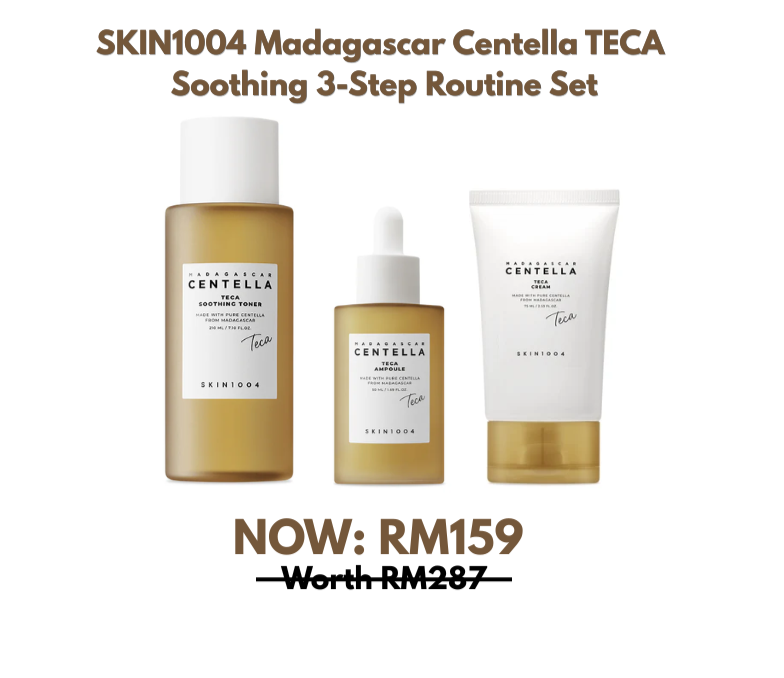 SKIN1004 Madagascar Centella TECA Soothing 3-Step Routine Set
