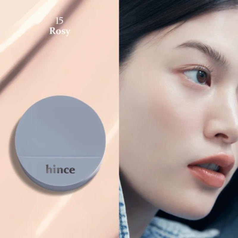[CLEARANCE] [EXPIRY MAR 2027] hince Second Skin Mesh Matte Cushion (15 Rosy)