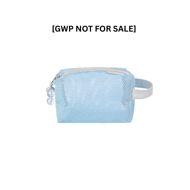 [GWP] hince SILVER MESH POUCH