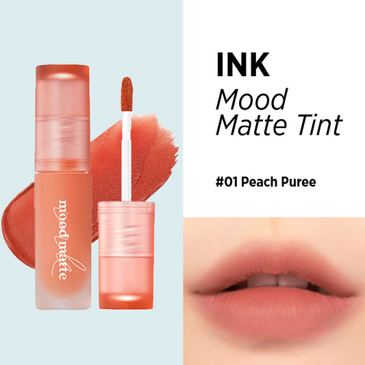 [CLEARANCE] [EXPIRY MAR 2026] PERIPERA Ink Mood Matte Tint #01 Peach Puree