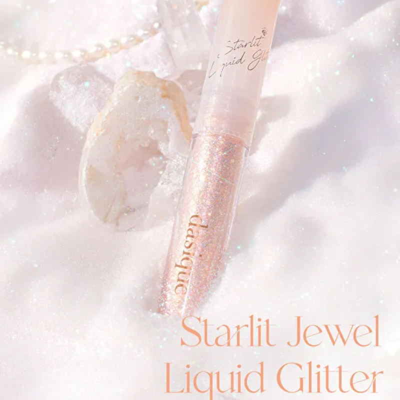 [CLEARANCE] [PACKAGING ISSUE] [EXP NOV 2026] DASIQUE Starlit Jewel Liquid Glitter #06 Pink Crystal