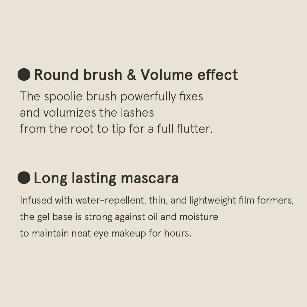 3CE Waterproof Mega Volume Mascara