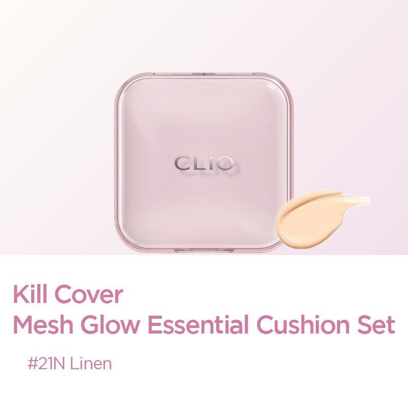 CLIO Kill Cover Mesh Glow Essential Cushion Set - 8 Color to Choose