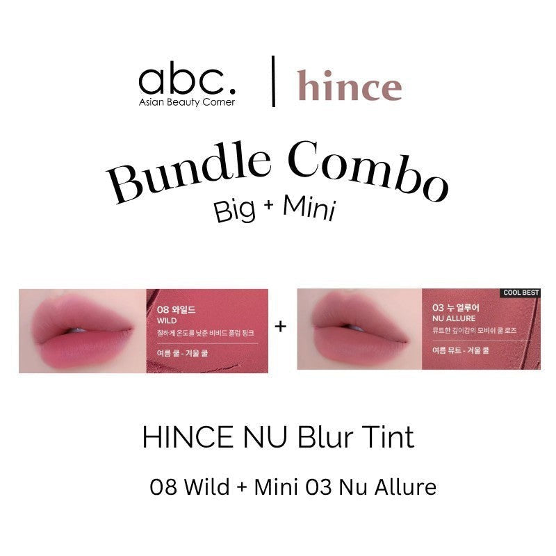 HINCE NU Blur Tint Bundle (Big + Mini)