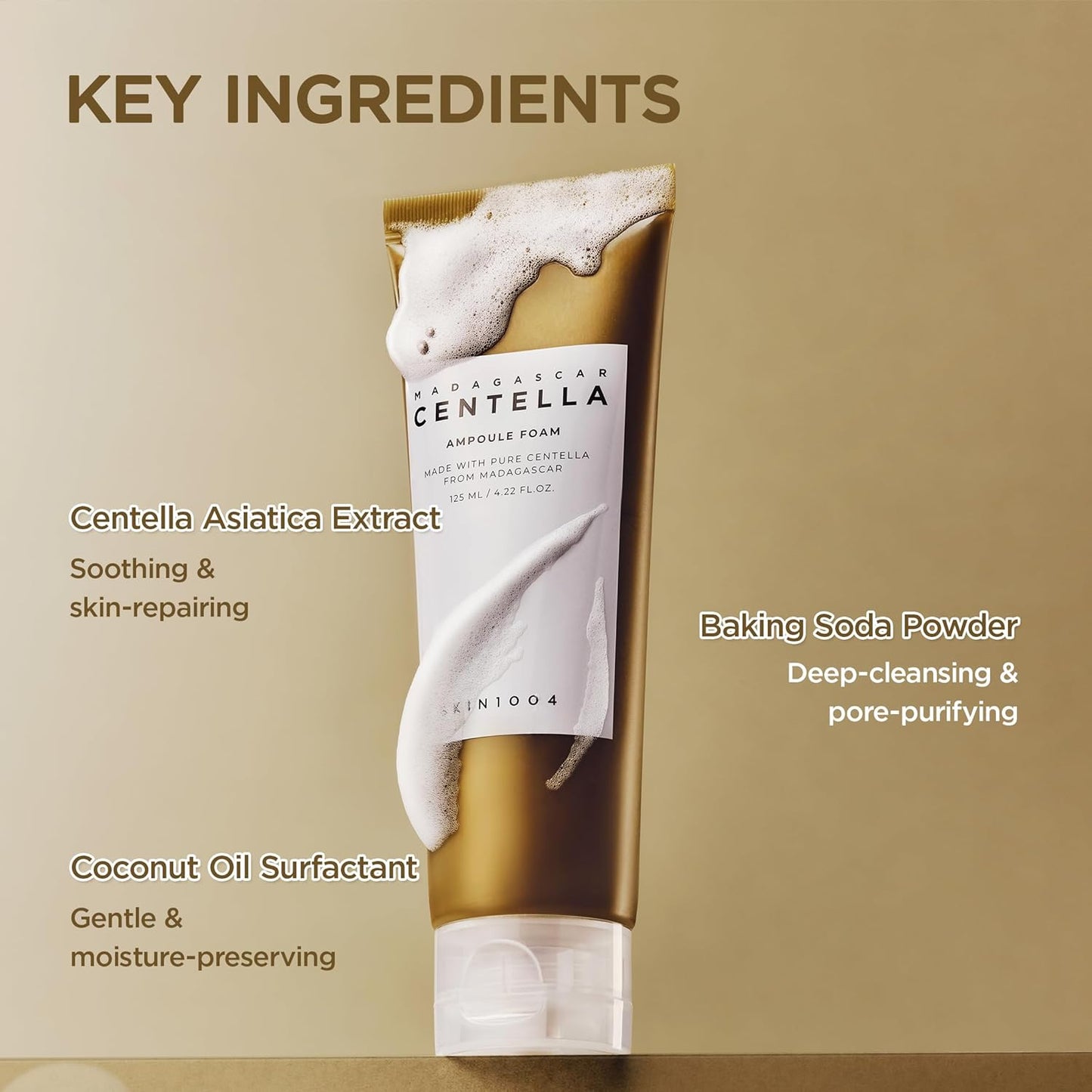 SKIN1004 Madagascar Centella Ampoule Foam (20ml/125ml) (Cruelty-Free)___125ml [Packaging Issues]