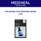 Mediheal Hyaluronic Acid Wrapping Serum Mask Hyadrate Dewy - 1ea