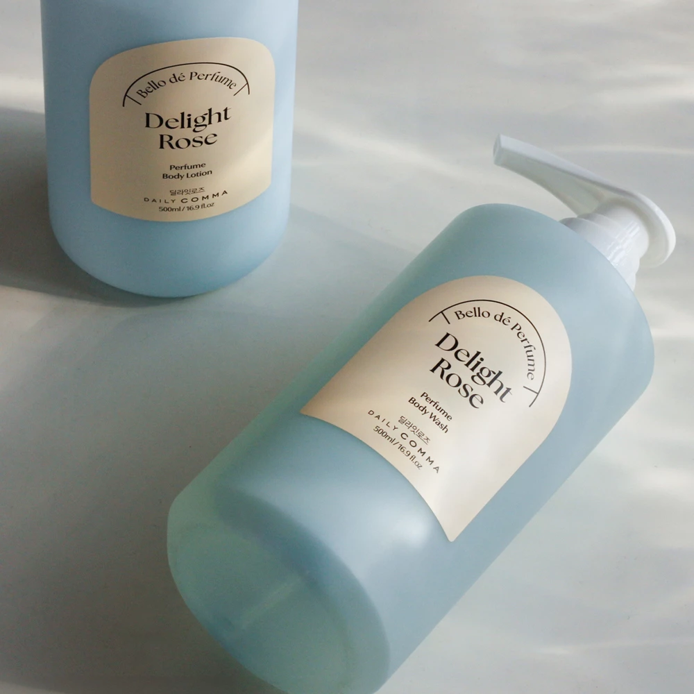 DAILY COMMA Bello de Perfume Delight Rose Body Wash 500ml