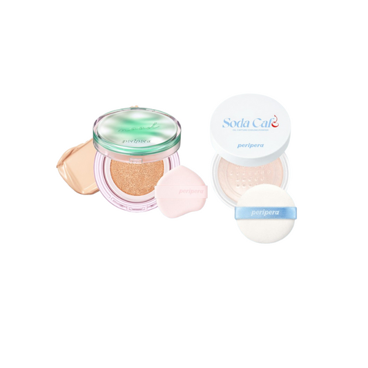Peripera Perfect Cover long-lasting Base bundle