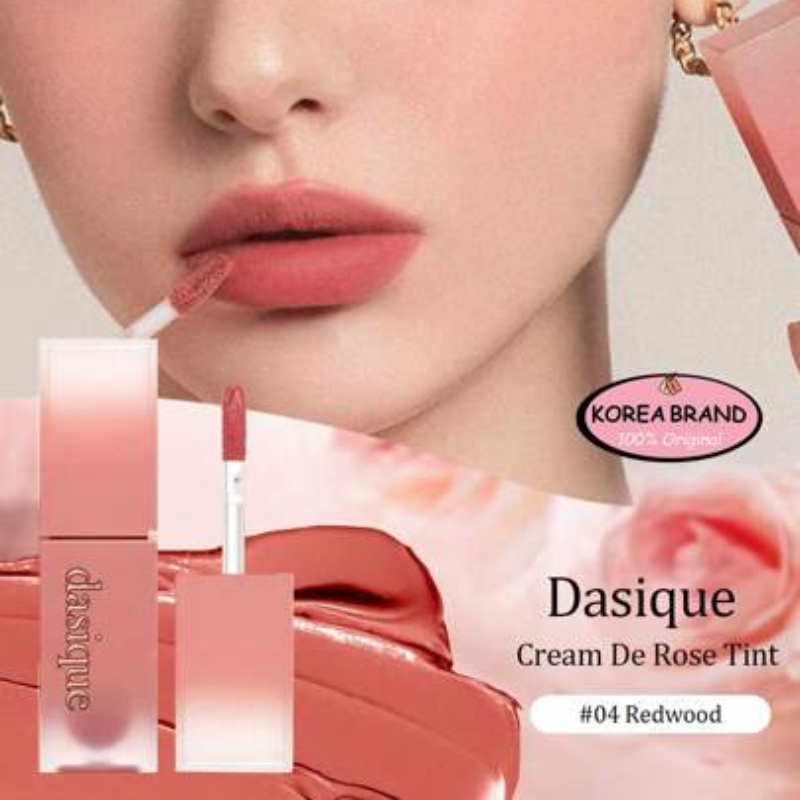 [CLEARANCE] [PACKAGING ISSUE] [EXP OCT 2026] DASIQUE Cream De Rose Tint #04 Redwood