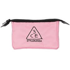 3CE Pouch Small #Pink Rumour – WOOH