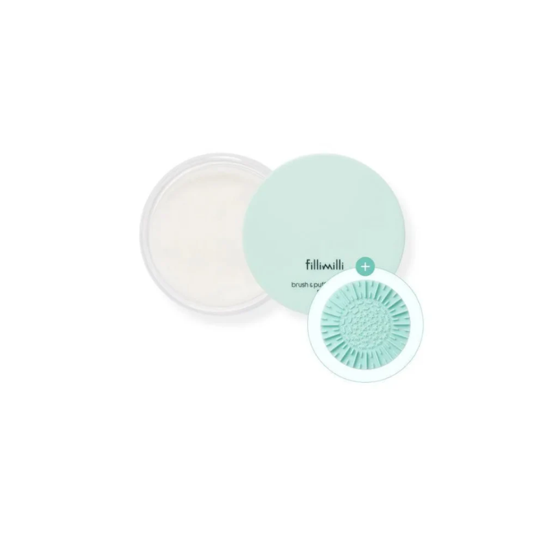 Fillimilli Brush & Puff Cleansing Soap Set