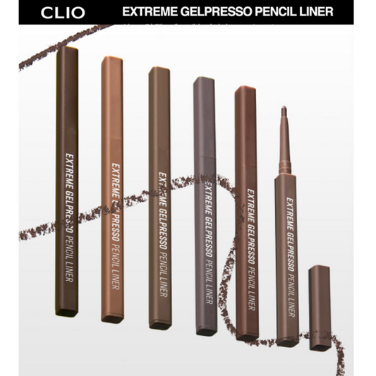 [CLEARANCE] CLIO Extreme Gelpresso Pencil Liner [6 Color To Choose]