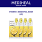 MEDIHEAL VITAMIN C ESSENTIAL MASK_CLEAR TONING*4_LW