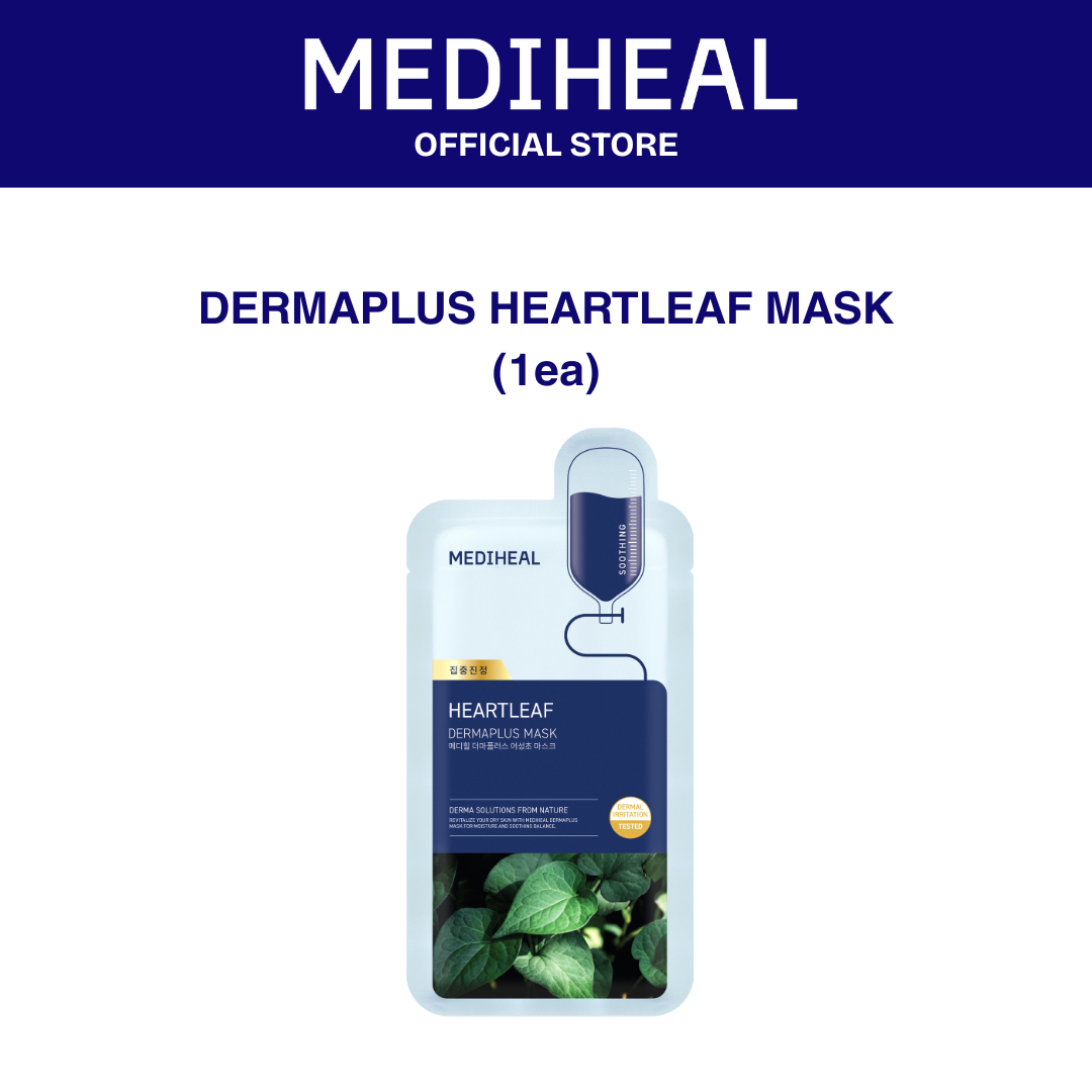 MEDIHEAL Dermaplus Heartleaf Mask -1ea