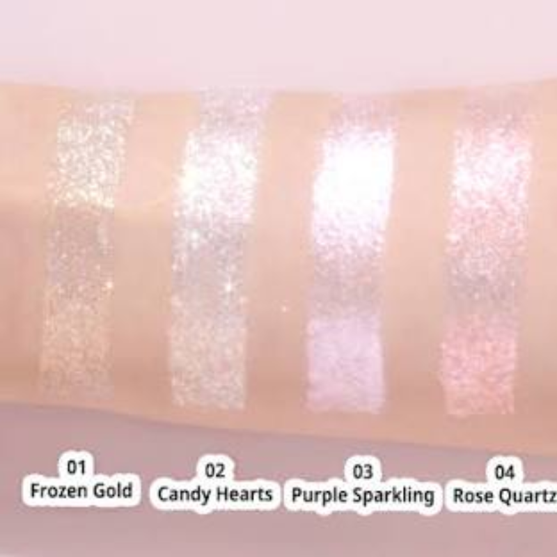 [CLEARANCE] [PACKAGING ISSUE] [EXP OCT 2026] DASIQUE Starlit Jewel Liquid Glitter #02 Candy Hearts