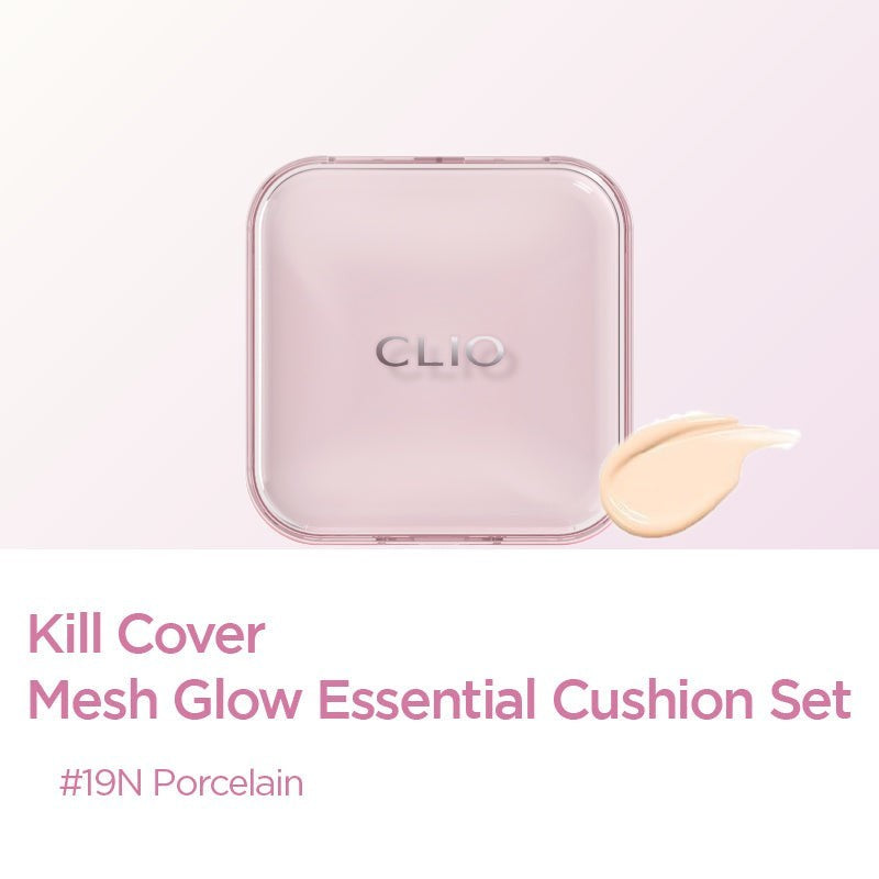 CLIO Kill Cover Mesh Glow Essential Cushion Set - 8 Color to Choose