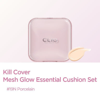 CLIO Kill Cover Mesh Glow Essential Cushion Set - 8 Color to Choose