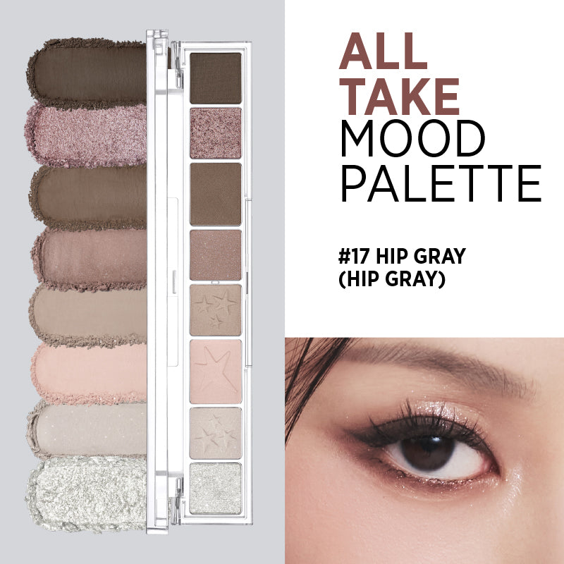 [CLEARANCE] PERIPERA All Take Mood Palette #17 Hip Gray