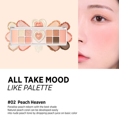 PERIPERA All Take Mood Like Palette - 2 Colors to Choose