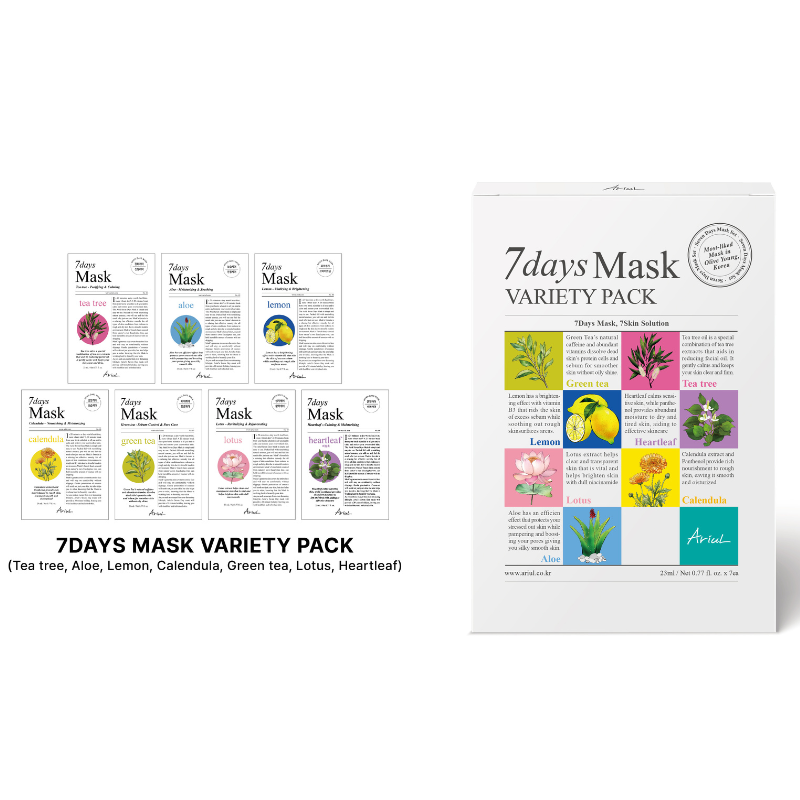 ARIUL 7Days Mask Variety Pack