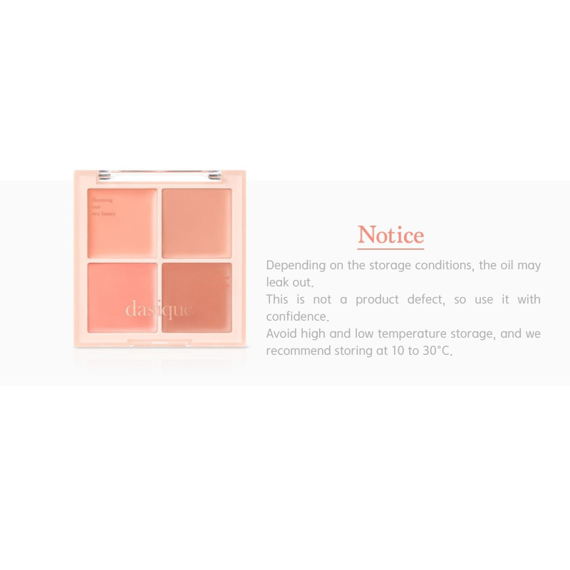 DASIQUE Blending Mood Cheek [Milky Fruits Collection] - 2 Colors to Choose