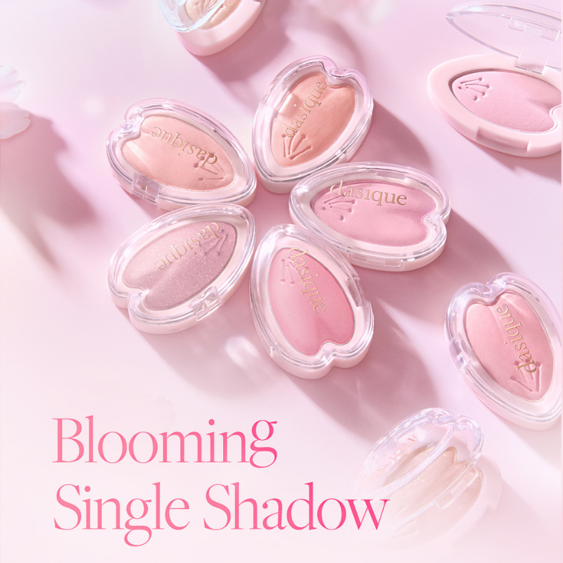 DASIQUE Blooming Single Shadow [Pink Blossom Collection] - 10 Colors to Choose