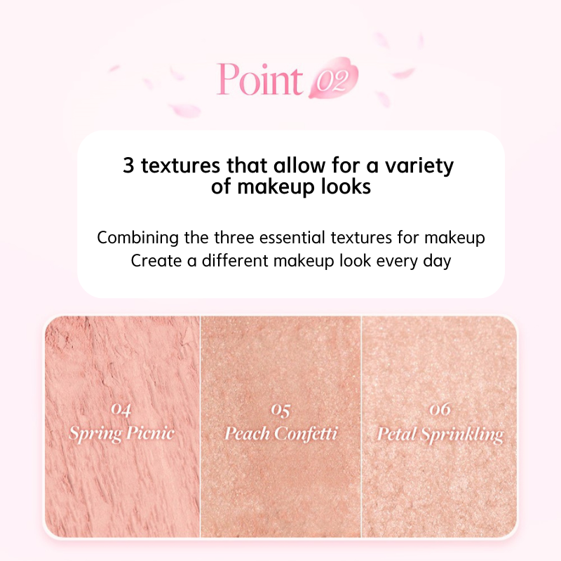 DASIQUE Blooming Single Shadow [Pink Blossom Collection] - 10 Colors to Choose