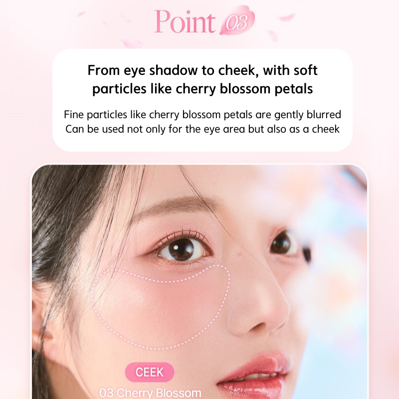 DASIQUE Blooming Single Shadow [Pink Blossom Collection] - 10 Colors to Choose