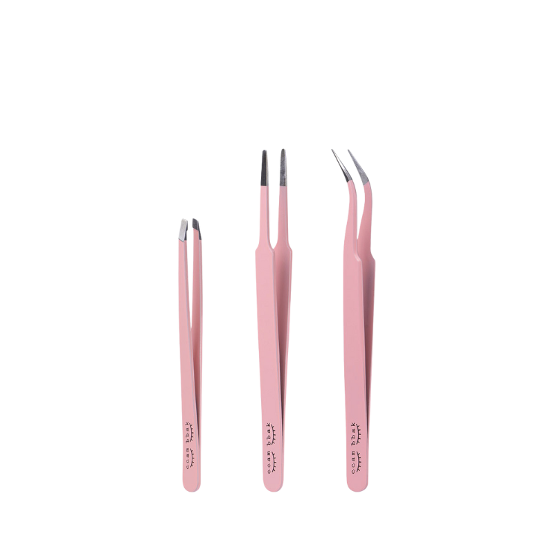 CCAM BBAK Pink Tweezer - 3 Types to Choose
