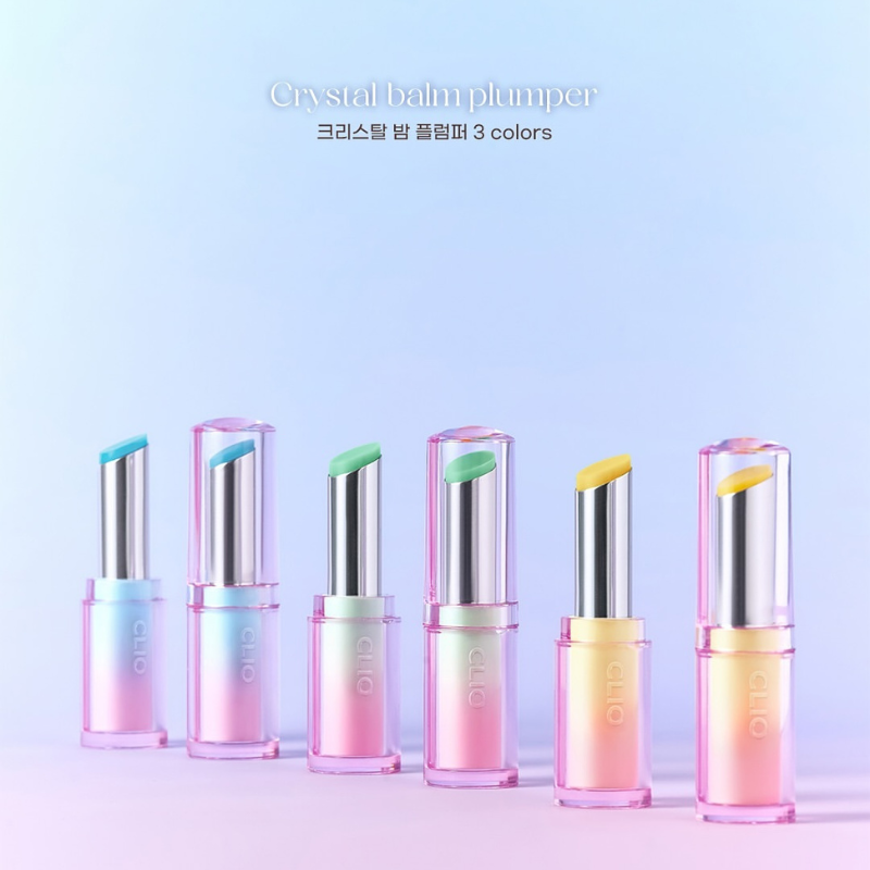 CLIO Crystal Balm Plumper - 3 Color to Choose