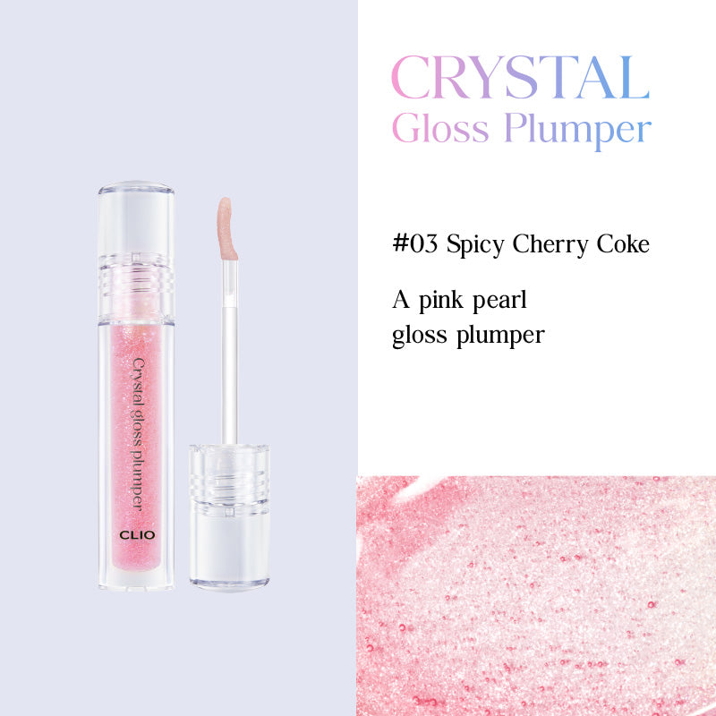 CLIO Crystal Gloss Plumper - 3 Color to Choose