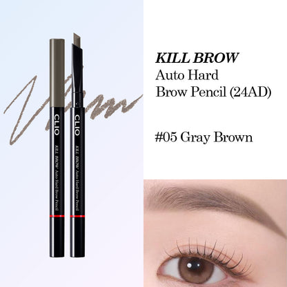 CLIO Kill Brow Auto Hard Brow Pencil (24AD) - 9 Color to Choose