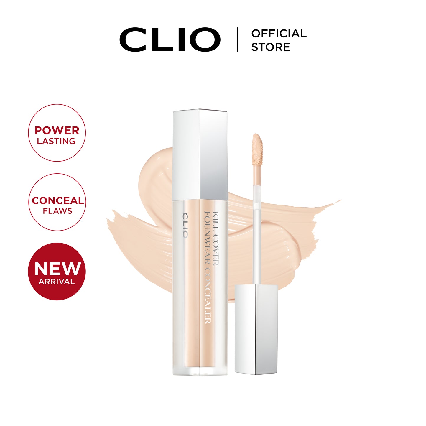 CLIO Kill Cover Founwear Concealer - 4 Colors to Choose