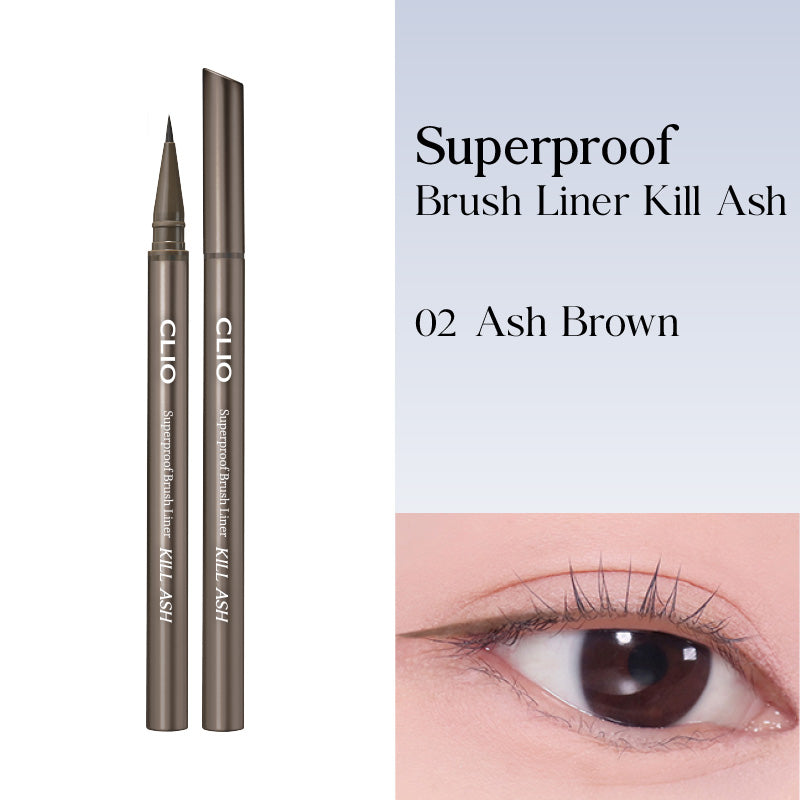 CLIO Superproof Brush Liner Killash - 2 Color Choose